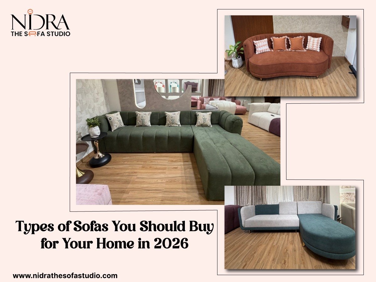 Modern sleeper sofa cum bed in Indore with premium upholstery and space-saving design