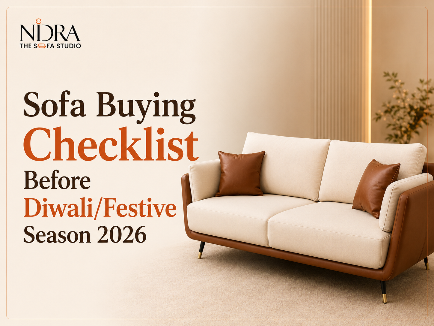 Sofa buying checklist before Diwali festive season 2026 in Indore
