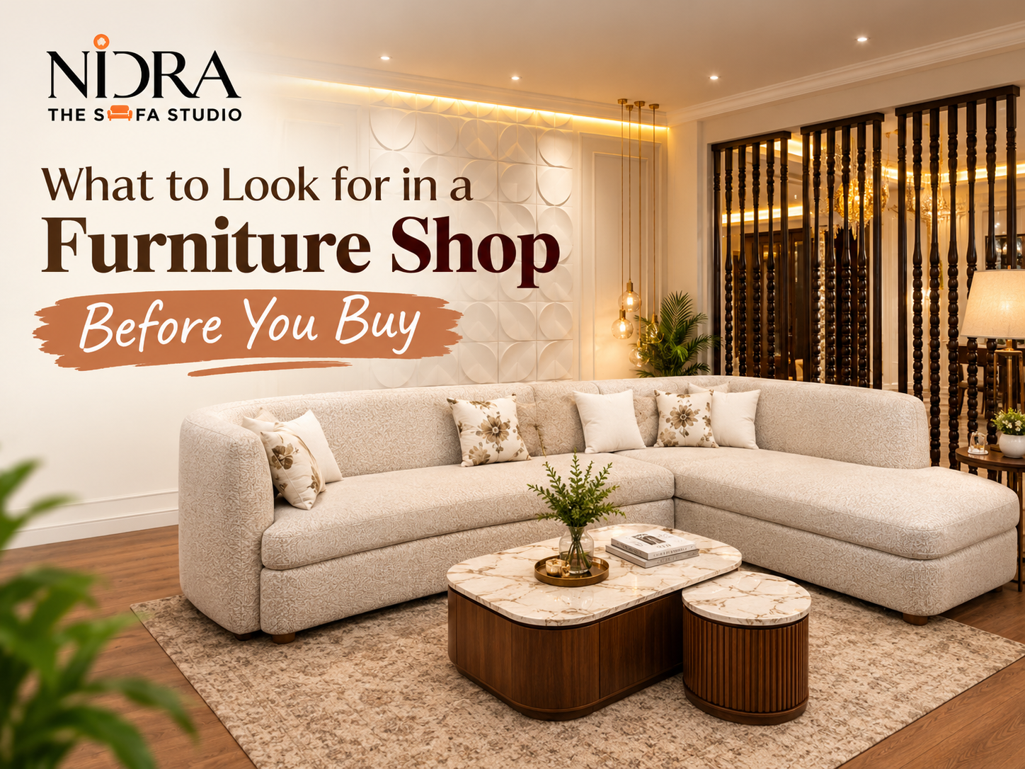 What to look for in a furniture shop before buying a sofa in Indore
